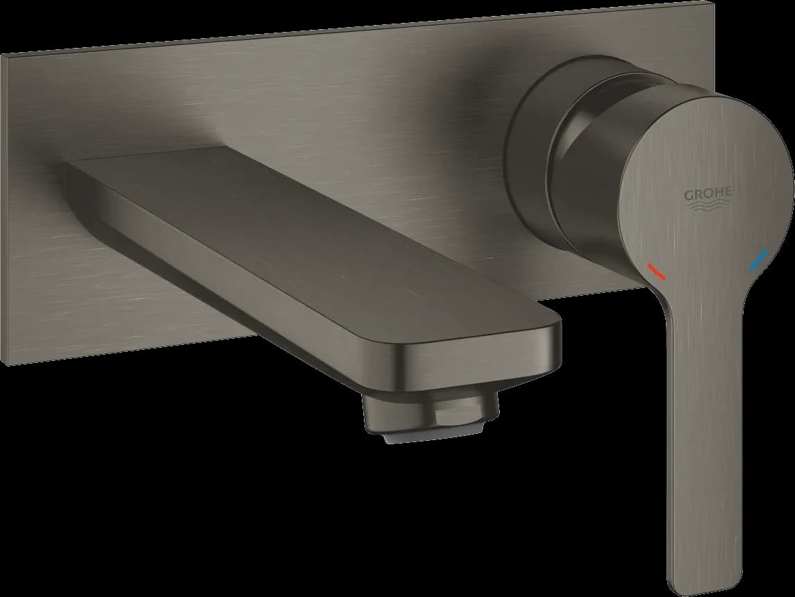 GROHE Lineare Baterie lavoar cu 2 găuri Mărimea M - finisaj Antracit - Brushed Hard Graphite