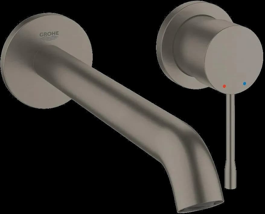 GROHE Essence Baterie lavoar monocomandă cu 2 elemente Mărimea L - finisaj Antracit - Brushed Hard Graphite