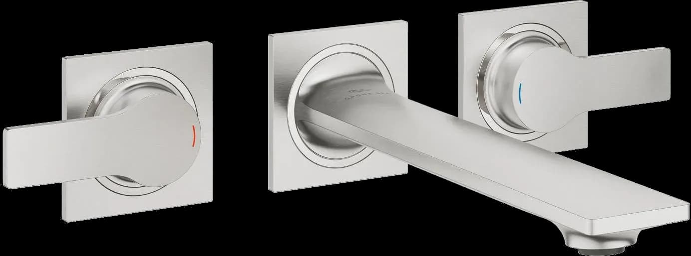 GROHE Allure Baterie lavoar cu 3 elemente 1/2" Mărimea M - finisaj Supersteel Infinity
