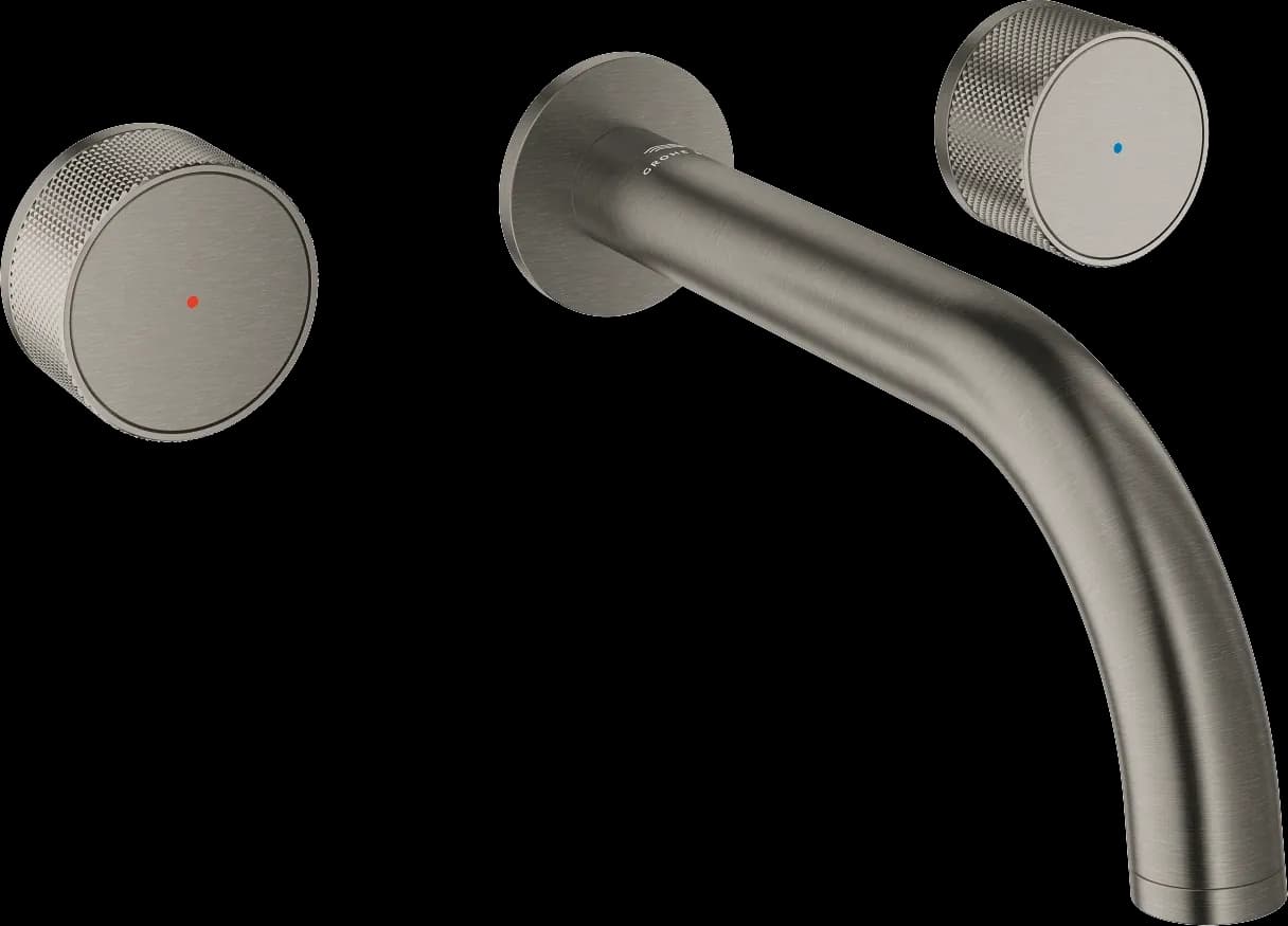 GROHE Atrio Private Collection Baterie lavoar cu 3 găuri Mărimea M - finisaj Antracit - Brushed Hard Graphite