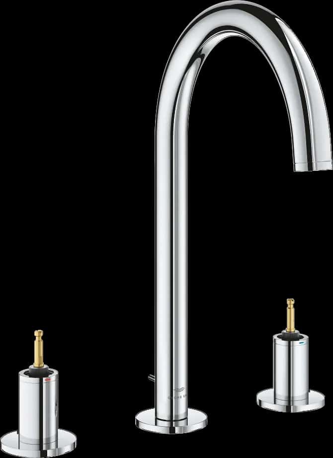 GROHE Atrio Private Collection Baterie lavoar cu 3 găuri 1/2" Mărimea L