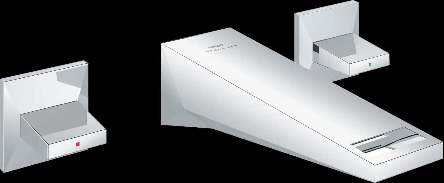GROHE Allure Brilliant Baterie lavoar cu 3 elemente 1/2" Mărimea M