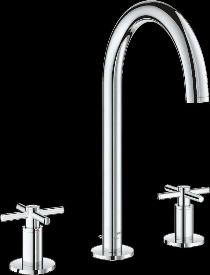 GROHE Atrio Baterie lavoar cu 3 găuri 1/2" Mărimea L