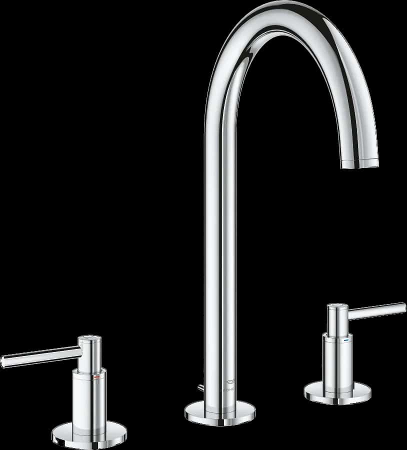 GROHE Atrio Baterie lavoar cu 3 găuri 1/2" Mărimea L