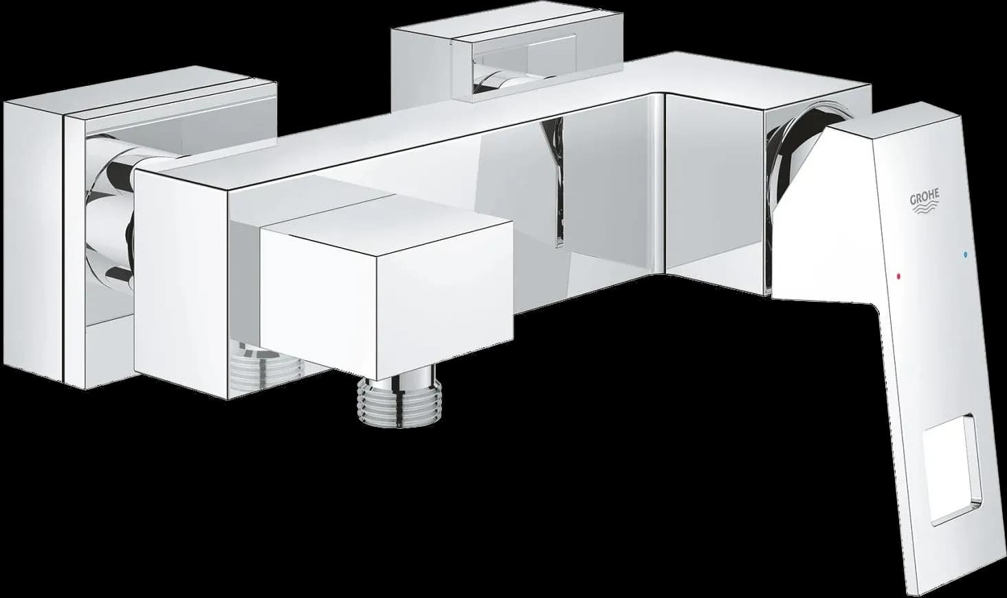 GROHE Eurocube Baterie duş monocomandă 1/2"