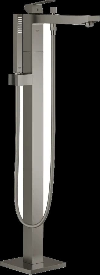 GROHE Eurocube Baterie cadă monocomandă 1/2", montare pe podea - finisaj Antracit - Brushed Hard Graphite