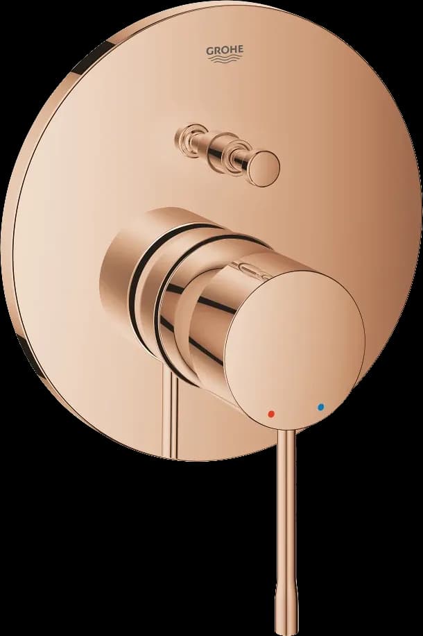 GROHE Essence Baterie monocomandă cu divertor cu două căi - finisaj Bronz - Warm Sunset
