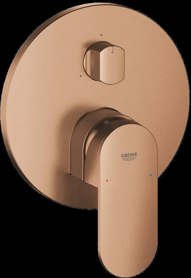 GROHE Plus Baterie monocomandă cu comutator cu 3 căi - finisaj Bronz - Brushed Warm Sunset