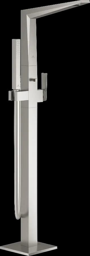 GROHE Allure Brilliant Baterie cadă monocomandă 1/2", montare pe podea - finisaj Supersteel Infinity