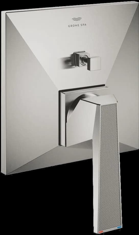 GROHE Allure Brilliant Private Collection Baterie monocomandă cu divertor cu două căi - finisaj Supersteel Infinity