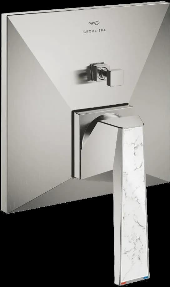 GROHE Allure Brilliant Private Collection Baterie monocomandă cu divertor cu două căi - finisaj Supersteel Infinity
