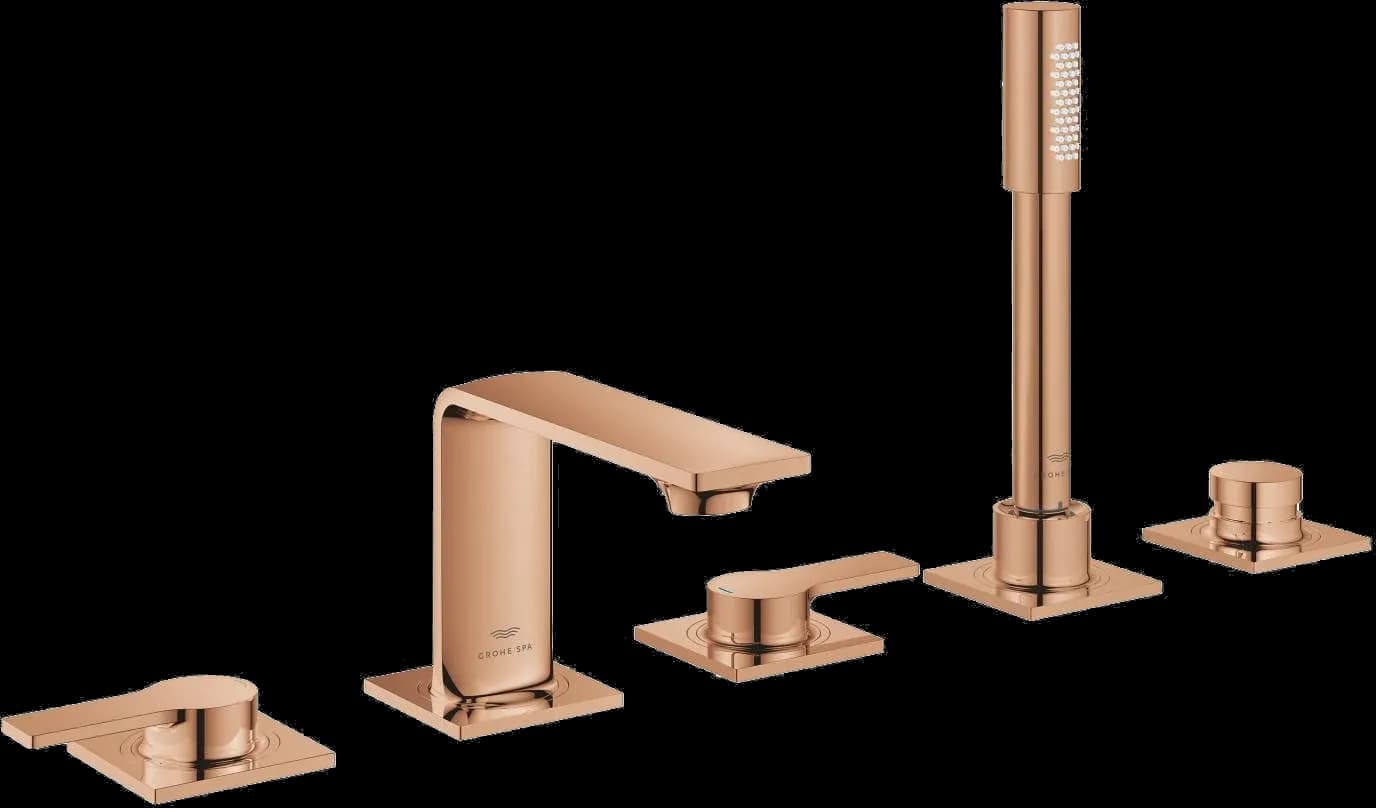 GROHE Allure Baterie cadă cu 5 elemente - finisaj Bronz - Warm Sunset