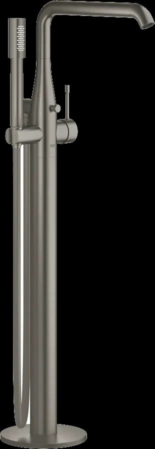 GROHE Essence Baterie cadă monocomandă 1/2", montare pe podea - finisaj Antracit - Brushed Hard Graphite