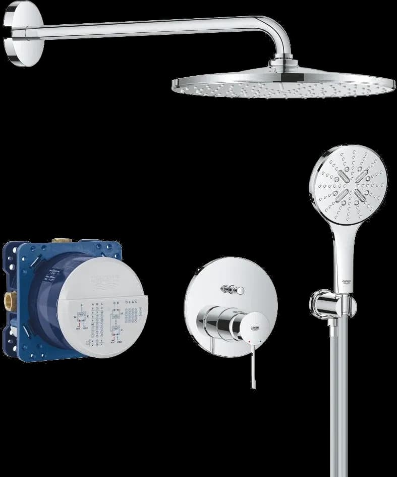 GROHE Essence Sistem de duș încastrat cu Rainshower Mono 310