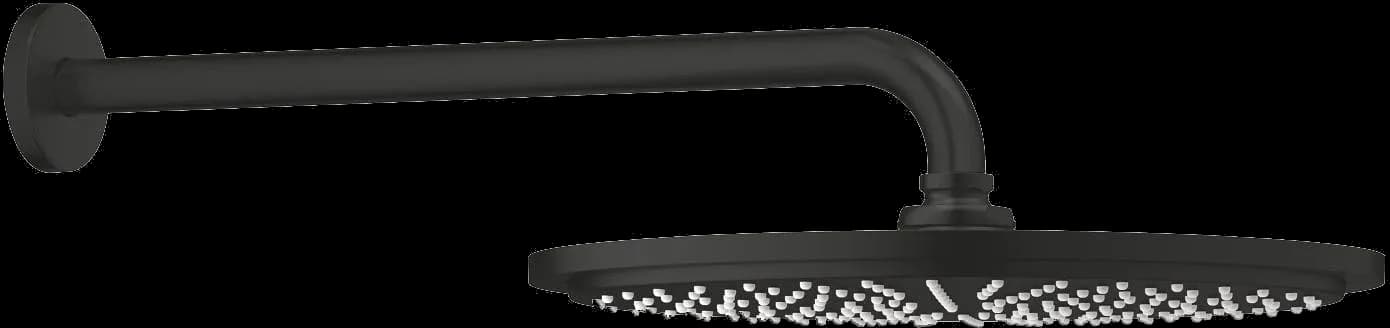 GROHE Rainshower Cosmopolitan 310 Set de duș fix 380 mm, 1 pulverizare - finisaj Negru - Matt Black
