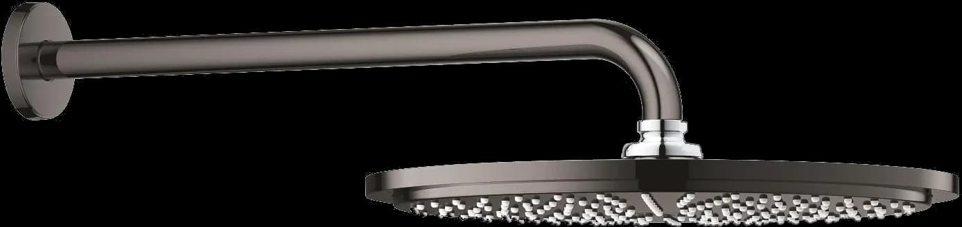 GROHE Rainshower Cosmopolitan 310 Set de duș fix 380 mm, 1 pulverizare - finisaj Antracit - Hard Graphite