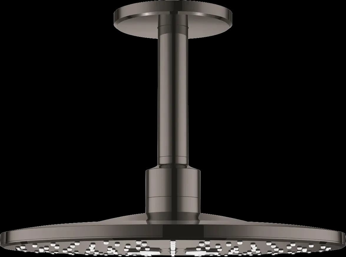 GROHE Rainshower SmartActive 310 Set de duș fix cu montare în tavan 142 mm, 2 pulverizări - finisaj Antracit - Hard Graphite