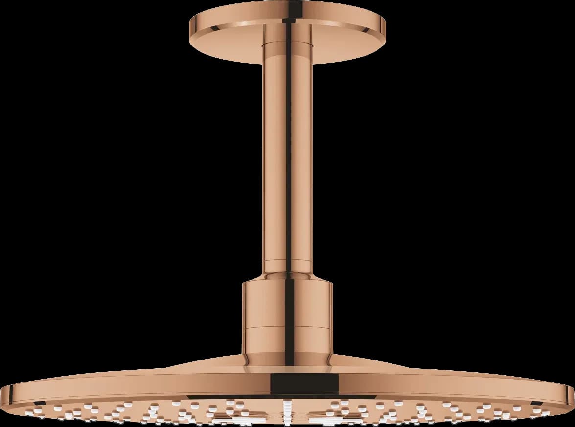 GROHE Rainshower SmartActive 310 Set de duș fix cu montare în tavan 142 mm, 2 pulverizări - finisaj Bronz - Warm Sunset