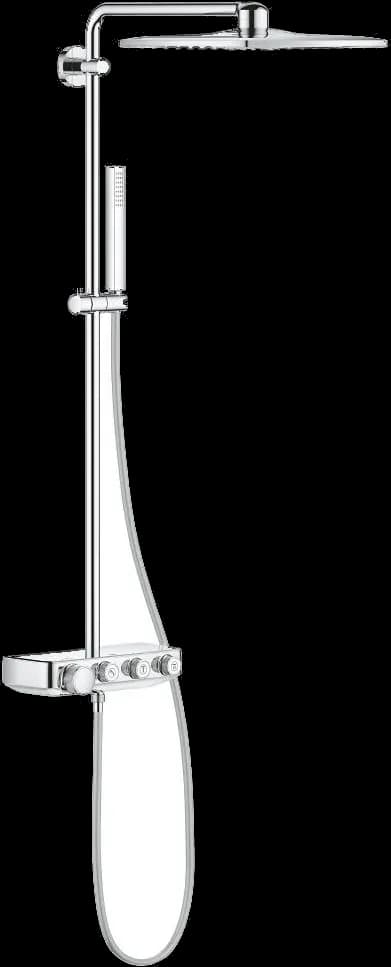 GROHE Euphoria SmartControl System 310 Cube Sistem duș cu termostat pentru montare pe perete