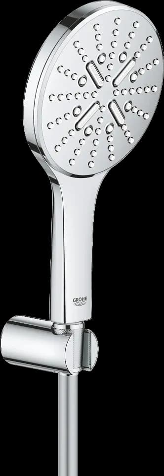 GROHE Rainshower SmartActive 130 Set duș cu 3 pulverizări, cu suport de perete