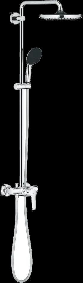 GROHE Vitalio Start System 250 Sistem de duș cu baterie monocomandă cu montare pe perete