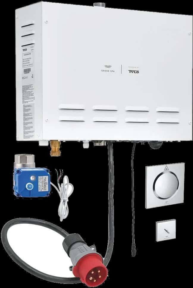 GROHE F digital Deluxe Generator de abur 9,9 kW, cu ieșire de abur și senzor de temperatură