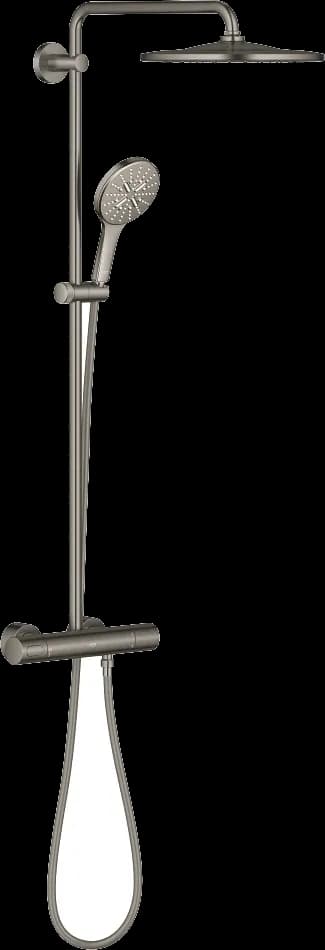 GROHE Rainshower SmartActive 310 Sistem duș cu termostat pentru montare pe perete - finisaj Antracit - Brushed Hard Graphite