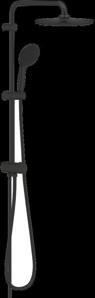 GROHE Tempesta System 250 Sistem de duș Flex cu divertor pentru montare pe perete - finisaj Negru - Matt Black