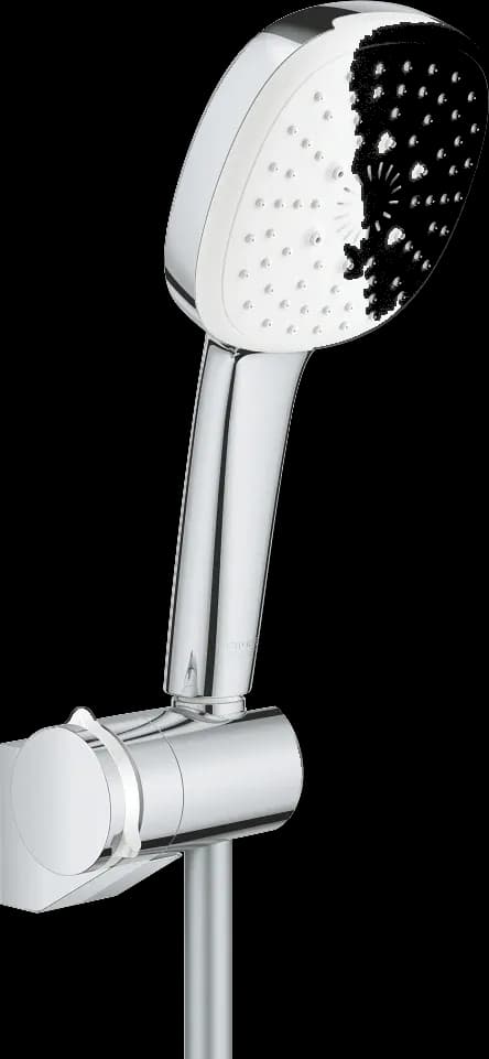 GROHE Tempesta Cube 110 Set duș cu 3 pulverizări, cu suport de perete