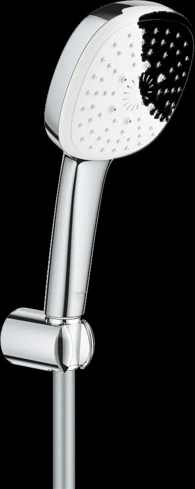GROHE Tempesta Cube 110 Set duș cu 3 pulverizări, cu suport de perete