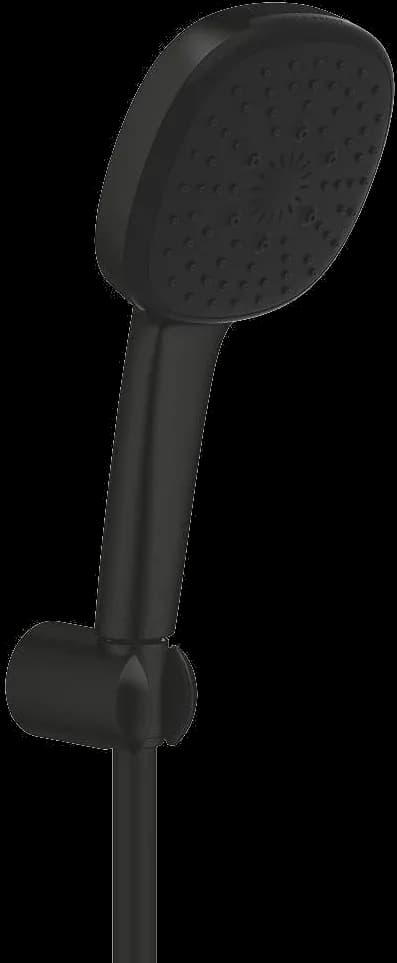 GROHE Tempesta Cube 110 Set duș cu 3 pulverizări, cu suport de perete - finisaj Negru - Matt Black