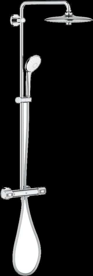 GROHE Euphoria System 260 Sistem de duș cu baterie cu termostat cu montare pe perete