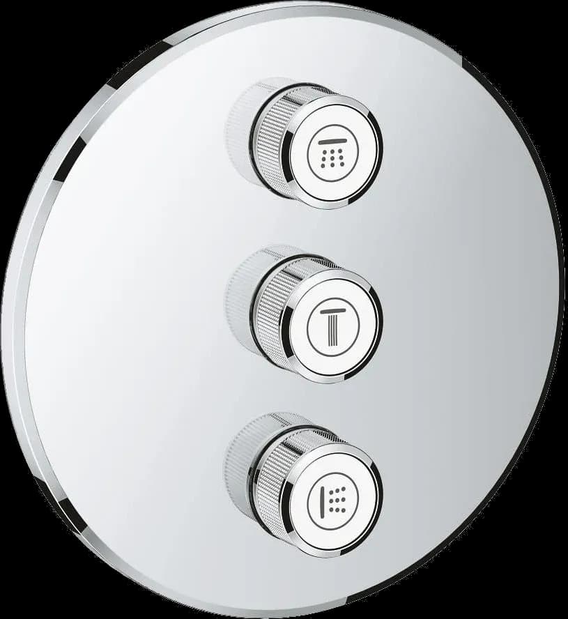 GROHE Grohtherm SmartControl Unitate de control pentru 3 ieșiri, încastrată