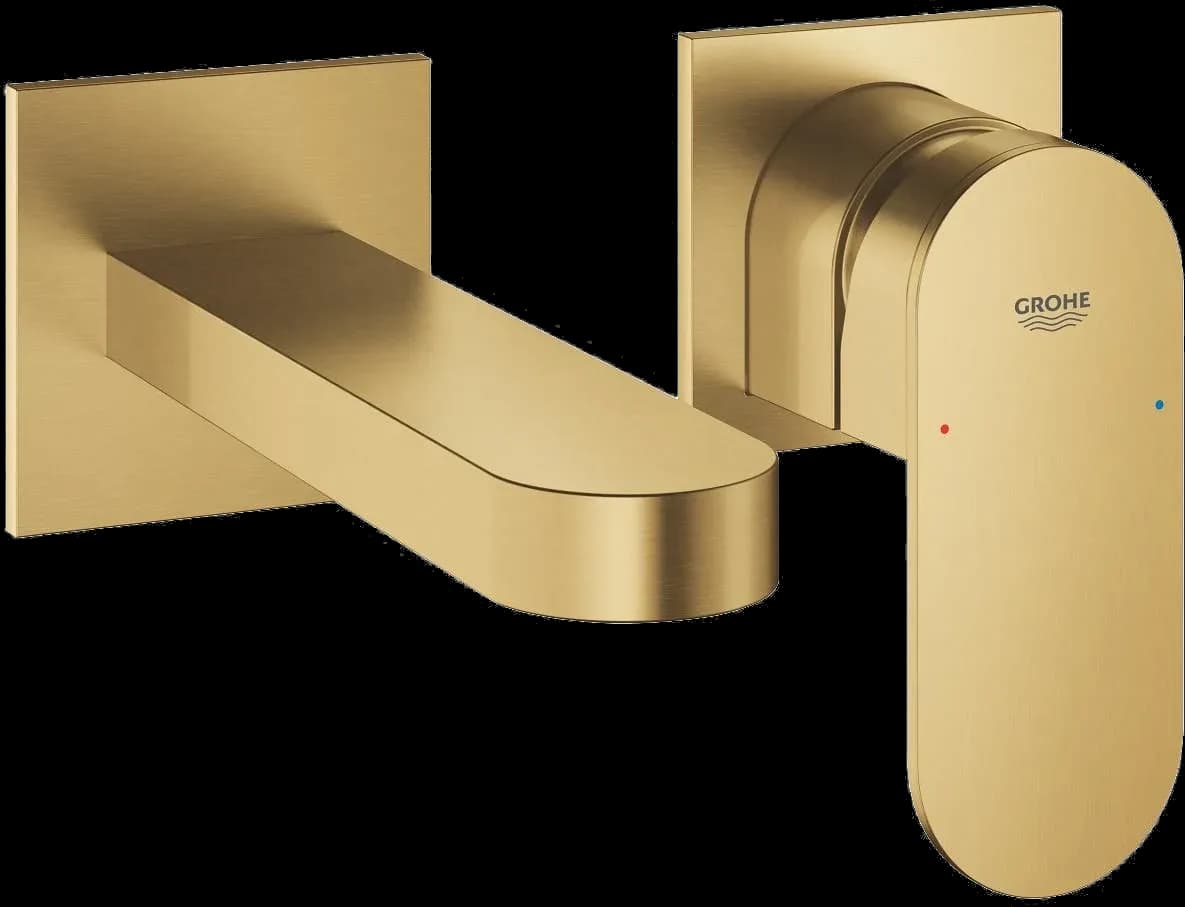 GROHE Plus Baterie lavoar cu 2 găuri Mărimea M - finisaj Aur - Brushed Cool Sunrise