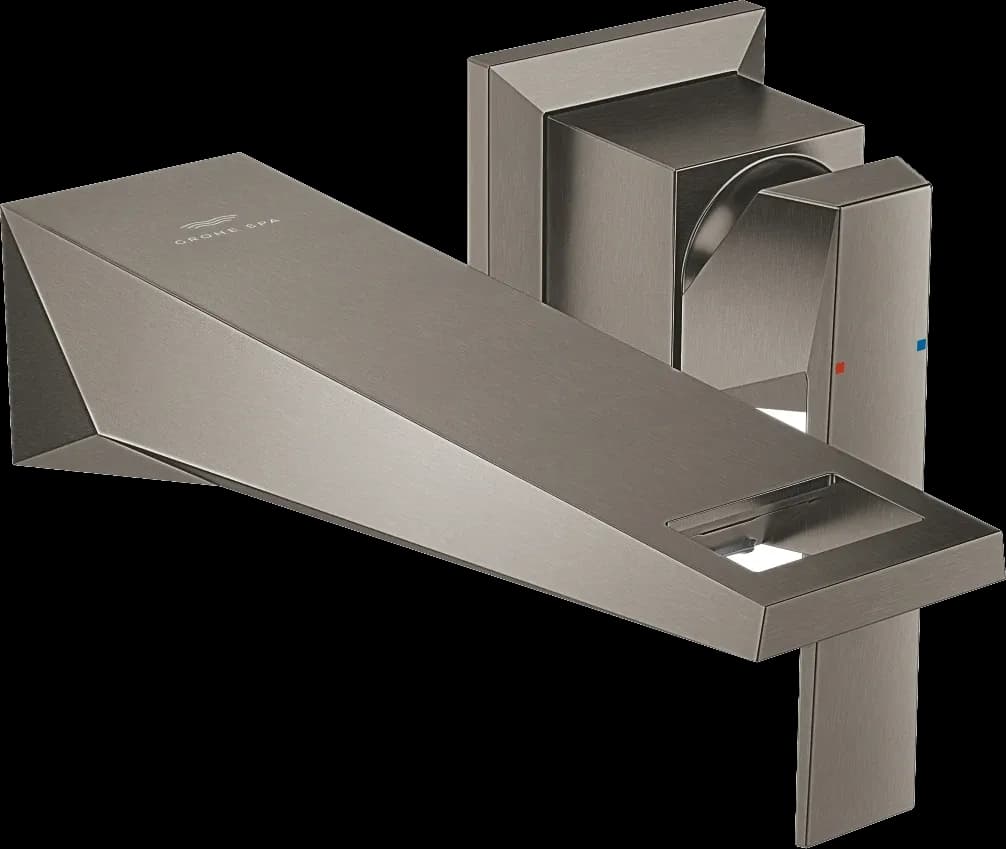 GROHE Allure Brilliant Baterie lavoar cu 2 găuri Mărimea M - finisaj Antracit - Brushed Hard Graphite