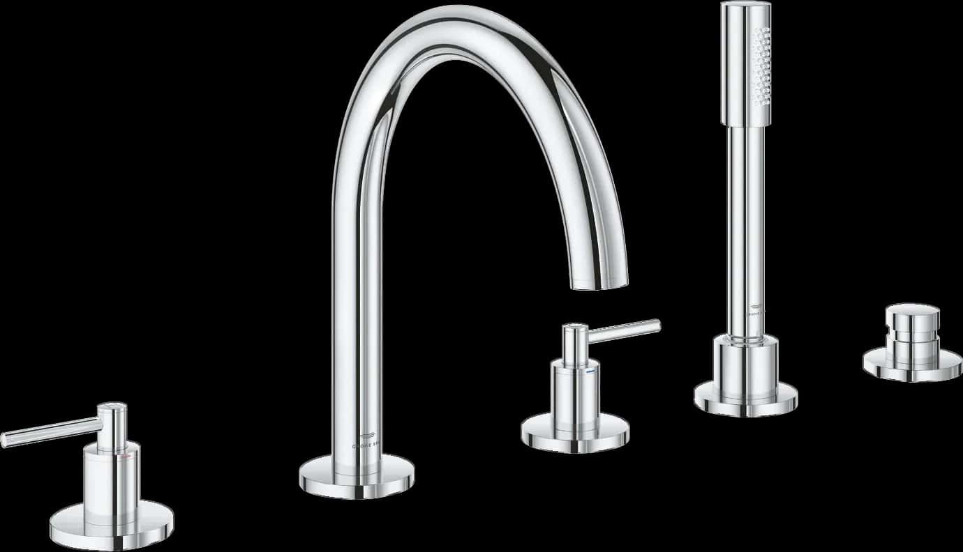GROHE Atrio Baterie cadă cu 5 elemente