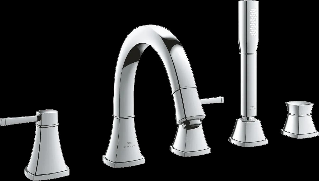 GROHE Grandera Baterie cadă cu 5 elemente