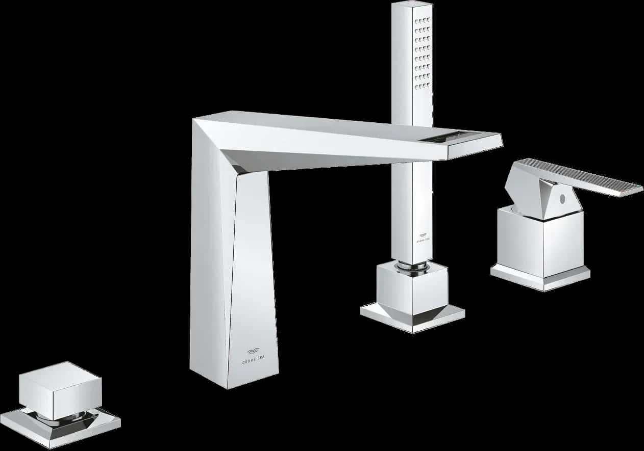 GROHE Allure Brilliant Private Collection Baterie cadă monocomandă cu 4 găuri