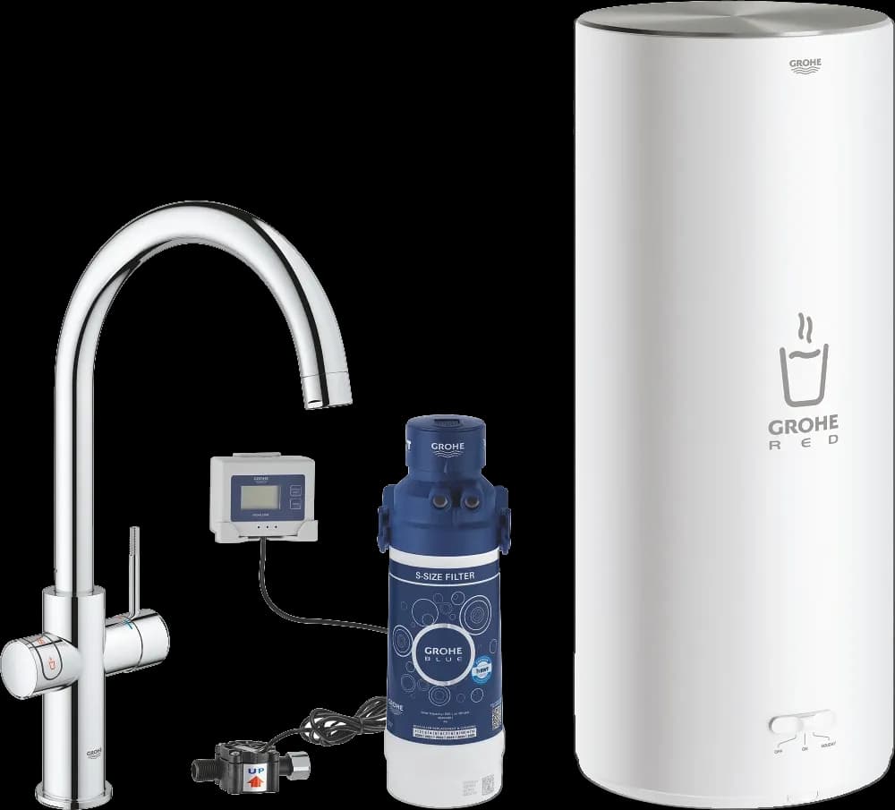 GROHE Red Duo Baterie și boiler mărimea L