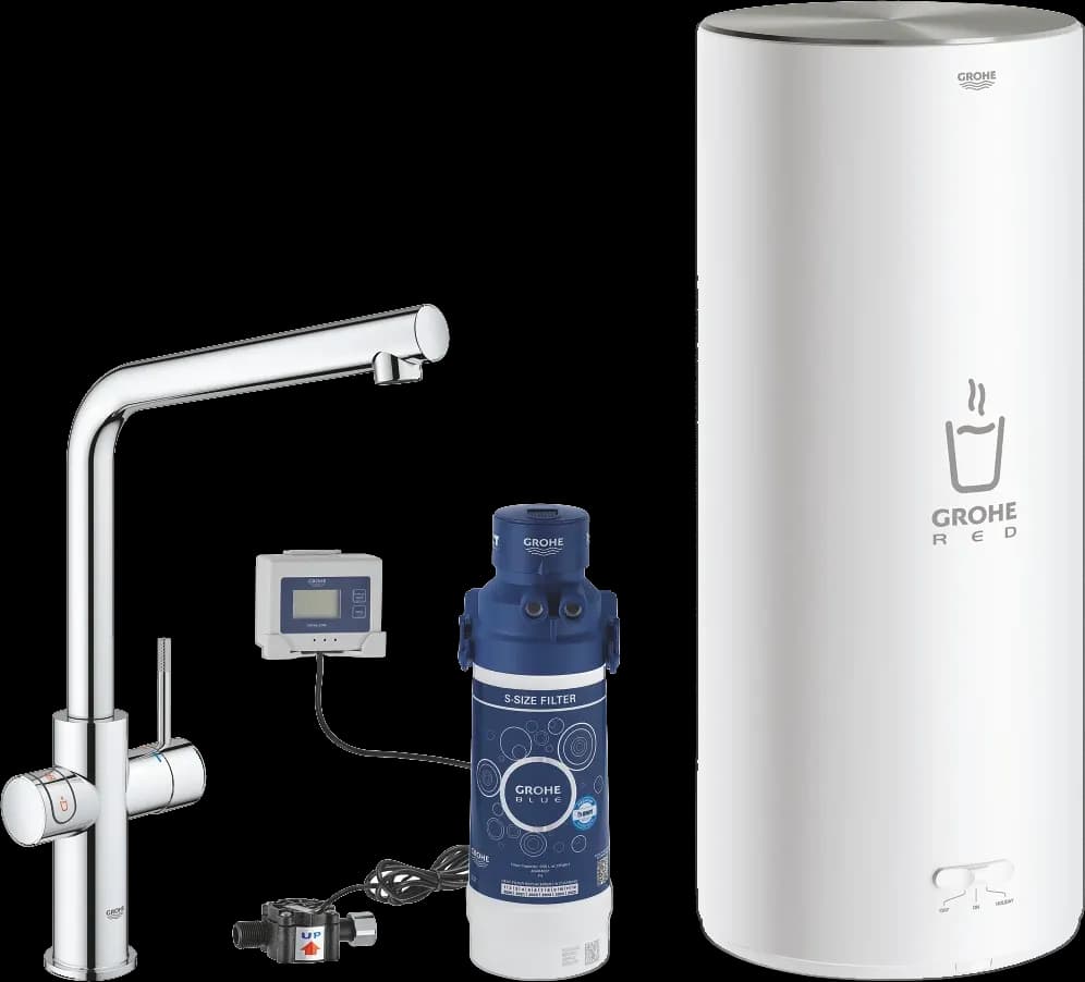 GROHE Red Duo Baterie și boiler mărimea L
