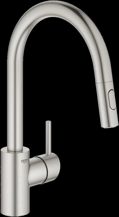 GROHE Concetto Baterie spălător cu monocomandă 1/2" - finisaj Supersteel Infinity
