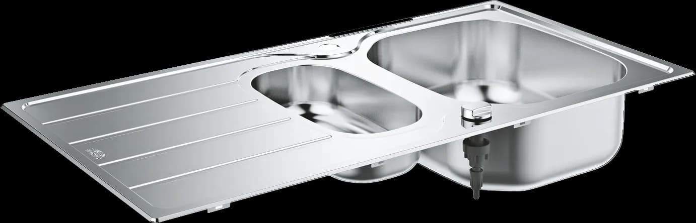 GROHE K200 Chiuvetă din oțel inoxidabil cu picurător