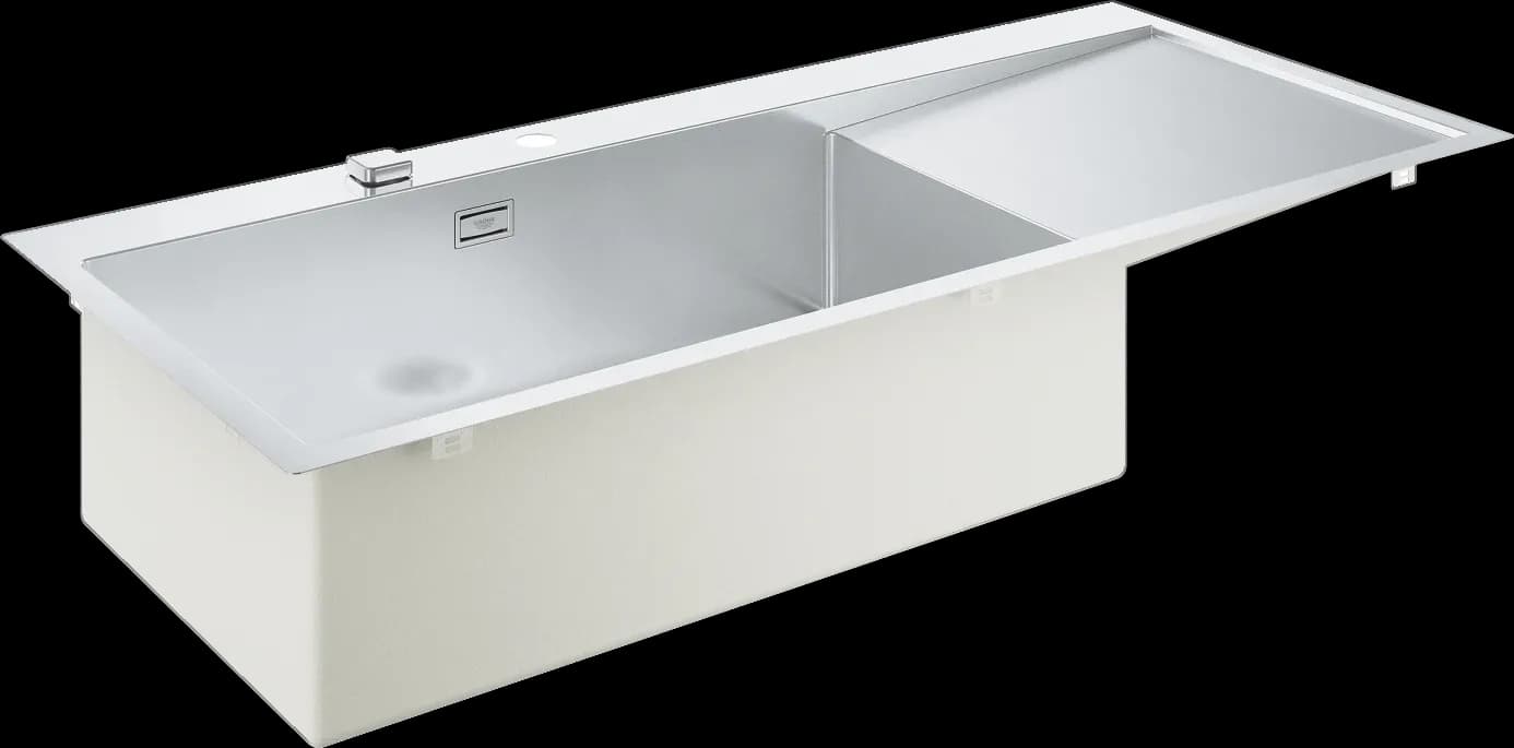 GROHE K1000 Chiuvetă din oțel inoxidabil cu picurător
