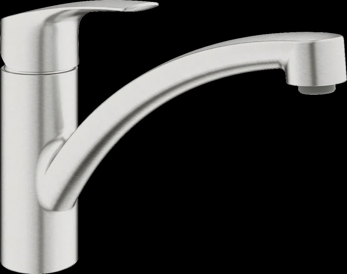 GROHE Eurosmart Baterie spălător cu monocomandă 1/2" - finisaj Supersteel Infinity