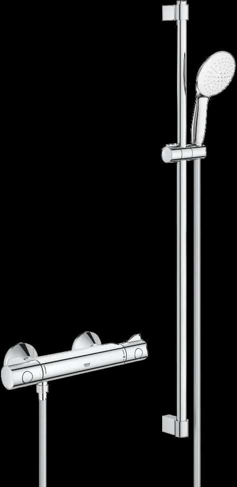GROHE Grohtherm 800 Baterie duş cu termostat 1/2"