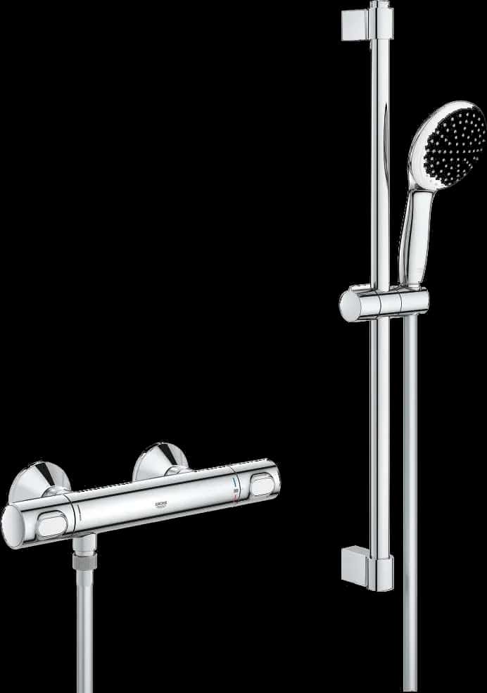 GROHE Grohtherm 500 Baterie duş cu termostat 1/2"