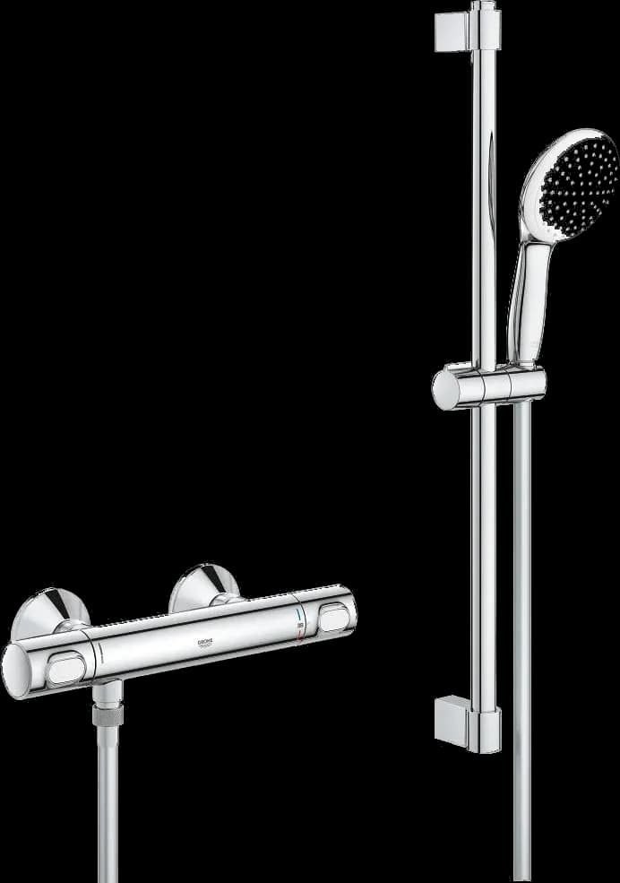 GROHE Grohtherm 500 Baterie duş cu termostat 1/2"
