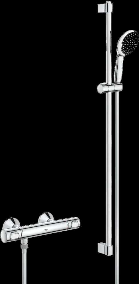 GROHE Grohtherm 500 Baterie duş cu termostat 1/2"