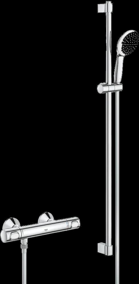 GROHE Grohtherm 500 Baterie duş cu termostat 1/2"