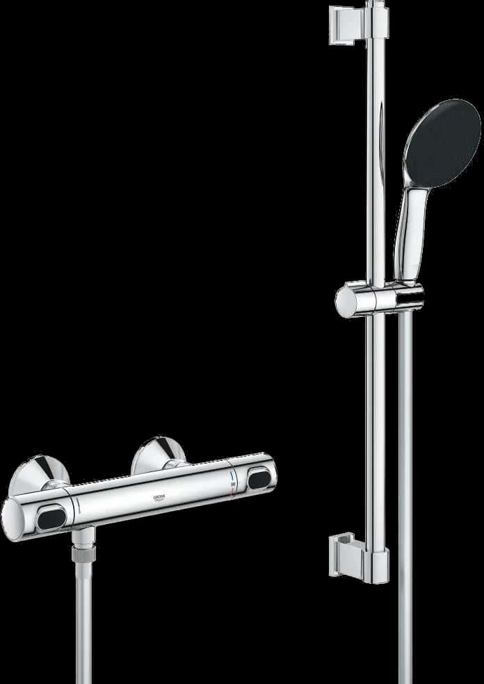 GROHE Precision Flow Baterie duş cu termostat 1/2"